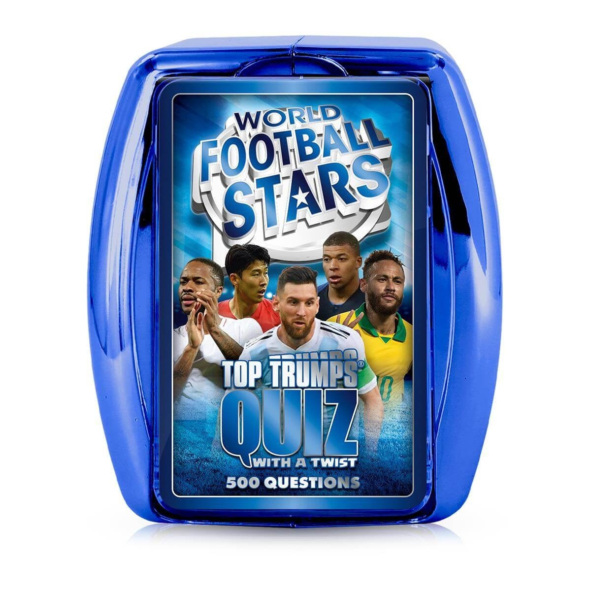 5036905042680 - World Football Stars Blue Top Trumps Quiz Card Game (English)