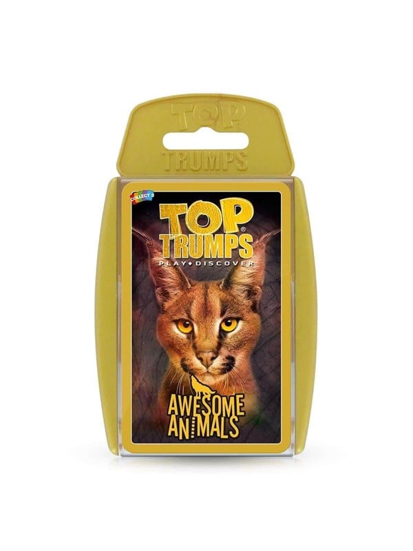 5036905044066 - Awesome Animals Top Trumps Card Game (English)