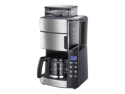 5038061101775 - Russel Hobbs Grind & Brew Kaffeeautomat 10 Tassen 1000Watt Glas Mahlwerk