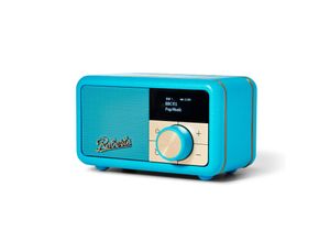 5038301311391 - Revival Petite electric blue tragbares FM   DAB+ Radio mit Bluetooth und integriertem Akku