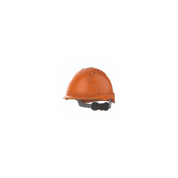 5038428126144 - Schutzhelm EVO3 AJF170 aus HDPE Drehverschluss belüftet orange 5038428126144 JSP