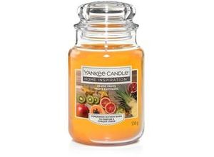 5038581028804 - Yankee Candle Duftkerze Großes Glas Exotic Fruits 538 g oran ge