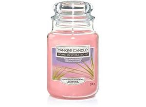 5038581038933 - Yankee Candle Duftkerze Großes Glas Pink Island Sunset 538 g rosa