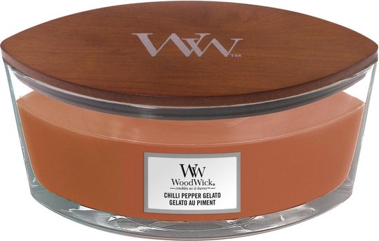 5038581113616 - WoodWick Heartwick Heartwick Flame Ellipse Duftkerze - Chili Pepper Gelato 5038581113616 - WoodWick Heartwick Heartwick Flame Ellipse Duftkerze - Chili Pepper Gelato