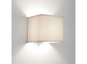 5038856007664 - Astro Lighting - Astro Ashino - 1 Light Indoor Wall Light Switched Fabric E14