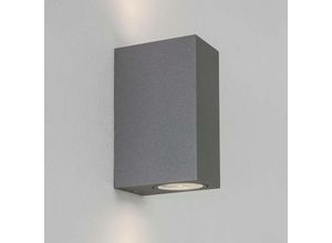 5038856081961 - Astro Chios 150 - led Außenwandleuchte Strukturiert Grau IP44 GU10