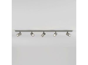 5038856085280 - Astro Lighting - Astro Ascoli - Five Bar Spotlight Matt Nickel GU10