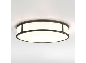 5038856115499 - Astro Lighting - Astro Mashiko led 40cm Runde Badezimmer Deckenleuchte Bronze IP44