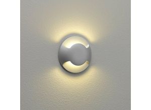 5038856115741 - Astro Lighting - Astro Beam Zwei led 1 Licht Außenwandleuchte Silber lackiert IP67