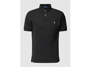 5045019699512 - Polo Custom Slim Fit Polo Black Marl Heather