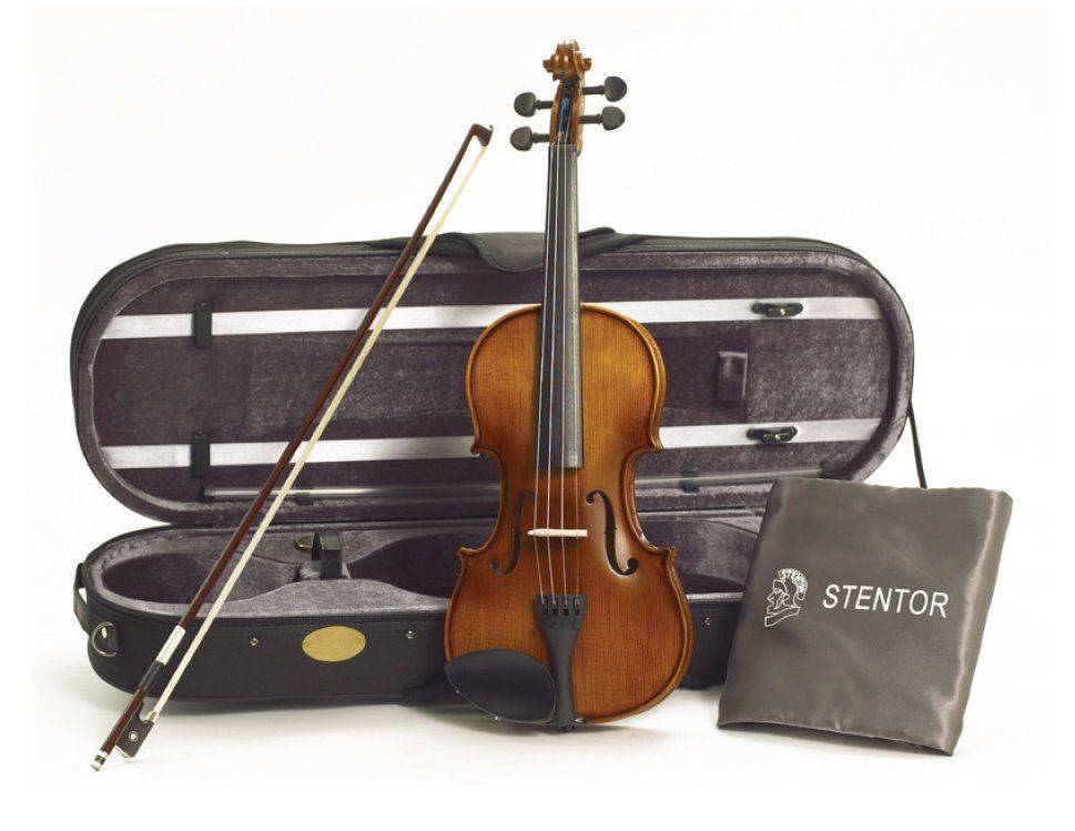 5050127073369 - Stentor Violine Graduate 3 4 SR-1542C Garnitur mit Koffer u Bogen