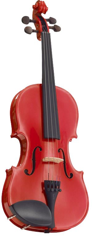 5050127100393 - Violine Harlequin Kirsch Rot 3 4 SR-1401CRC 1 2 Garnitur