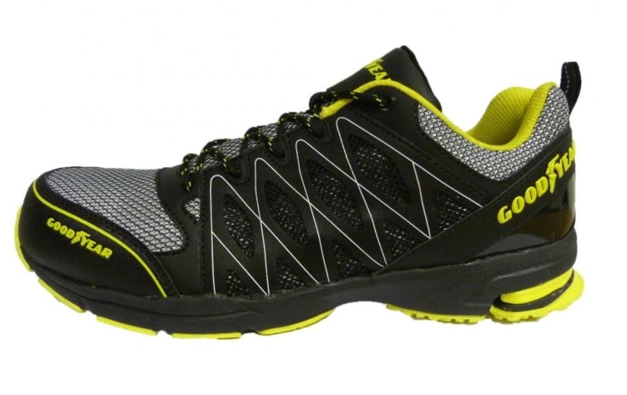 5050217274195 - GoodYear Sicherheitsschuhe 1502 S1P SRA HRO Schwarz und Gelb Größe 37