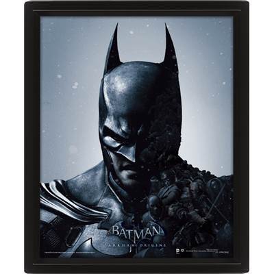 5050293166520 - 3D-Lentikularrahmen Batman Arkham Origins Batman Joker 5050293166520 - 3D-Lentikularrahmen Batman Arkham Origins Batman Joker