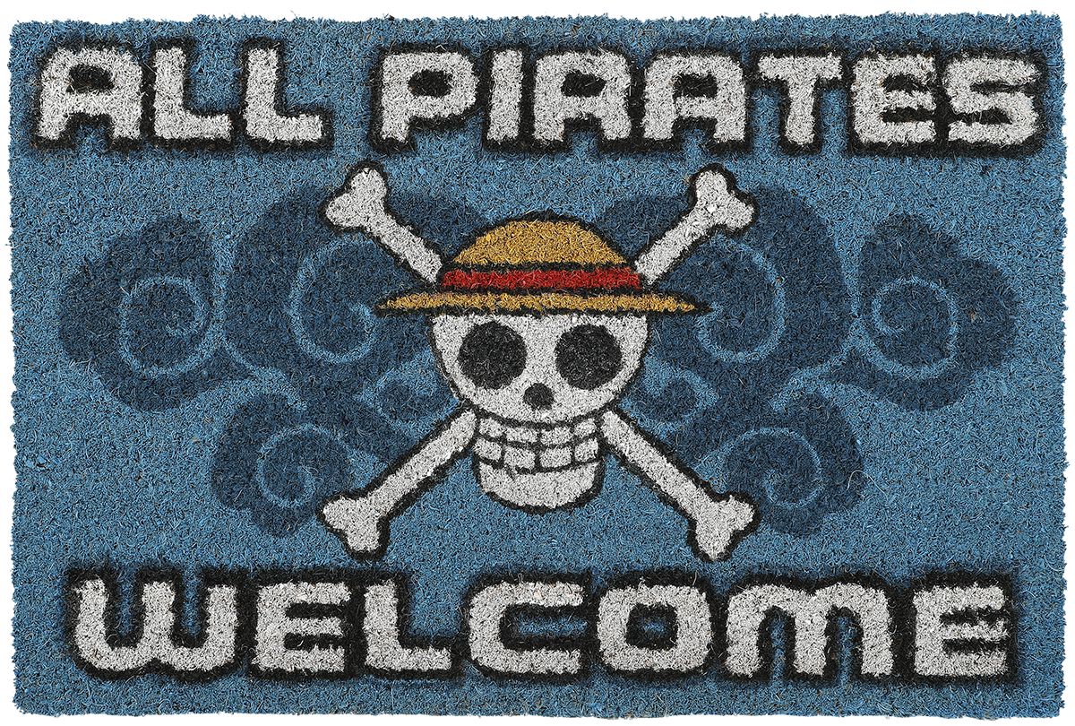 5050293853956 - All Pirates Welcome Fußmatte multicolor