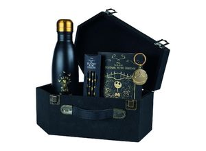 5050293860381 - Jack Skellington - Premium Geschenk-Set Fanpaket schwarz goldfarben