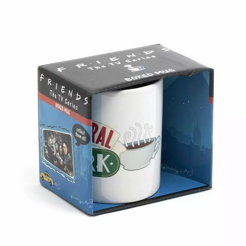 5050574223287 - Central Perk Logo Boxed Tasse grün weiß rot
