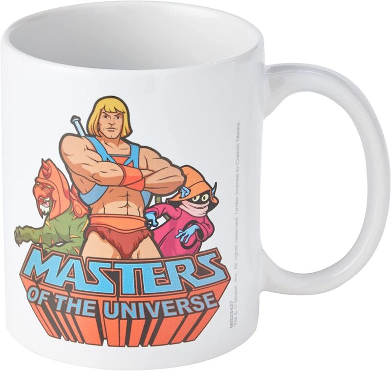 5050574234276 - I Have The Power - He Man Tasse weiß rot blau