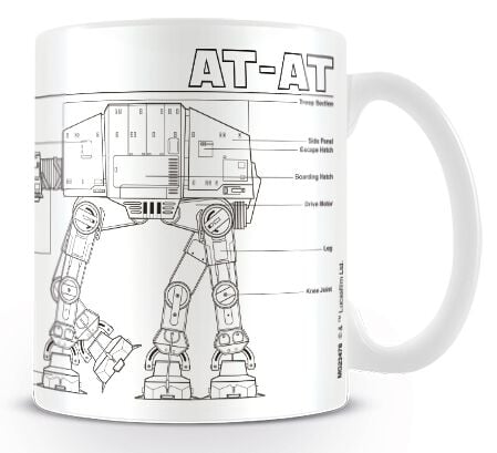 5050574234764 - AT-AT Sketch Tasse multicolor