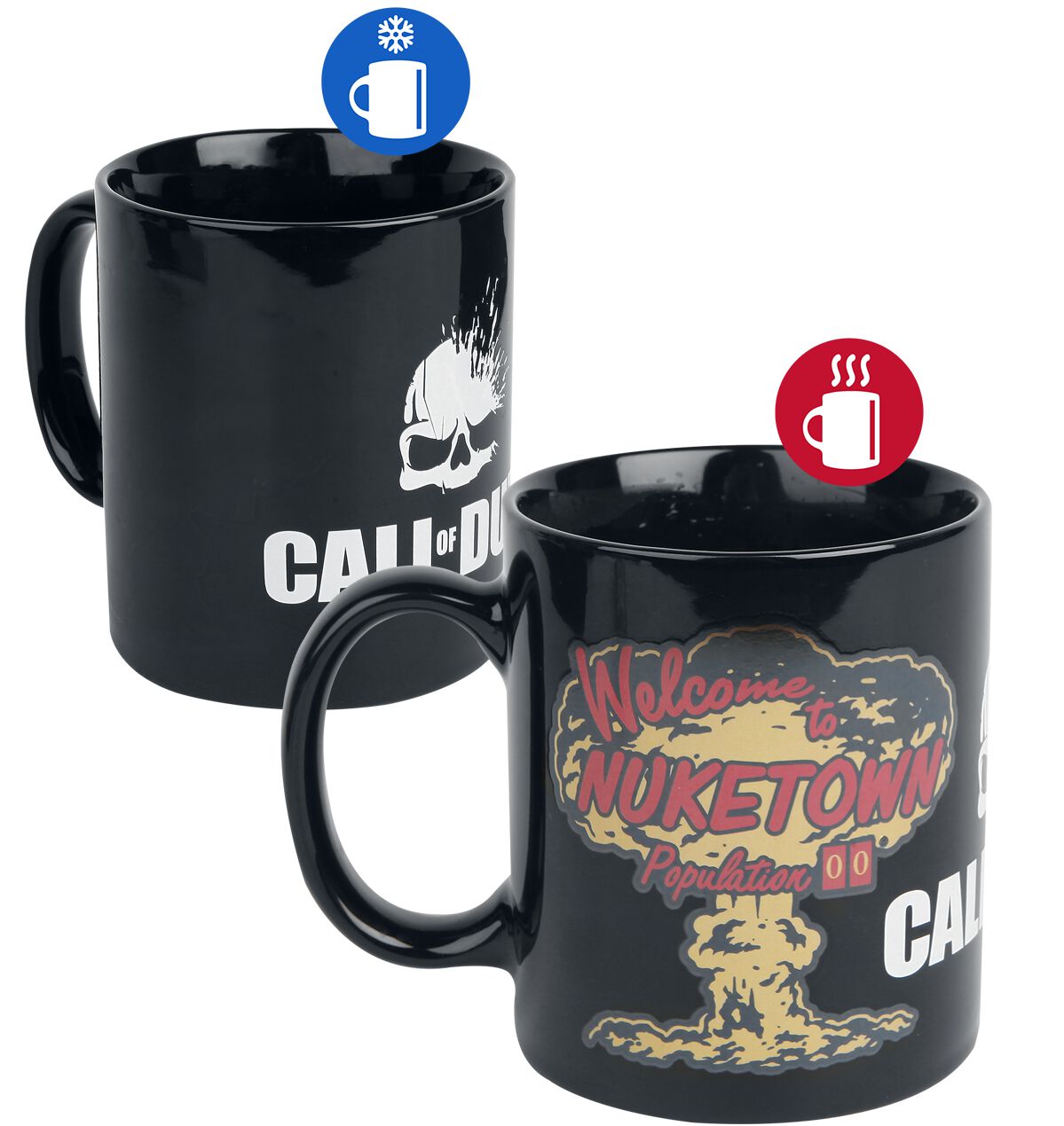 5050574251471 - Nuketown - Tasse mit Thermoeffekt Tasse multicolor 5050574251471 - Nuketown - Tasse mit Thermoeffekt Tasse multicolor