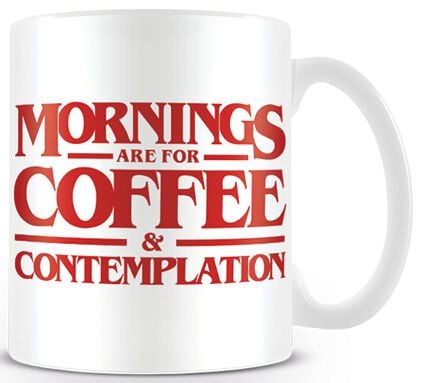 5050574252454 - Tasse Stranger Things Morning are for Coffee
