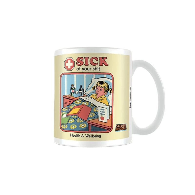 5050574256711 - Sick Of Your Shit Tasse weiß