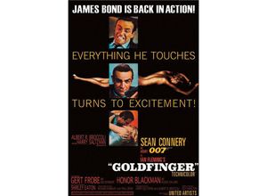 5050574315029 - - James Bond Goldfinger - Excitement (Sean Connery) Filmposter