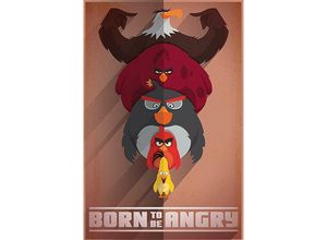 5050574338073 - Angry Birds Poster Born to be Angry