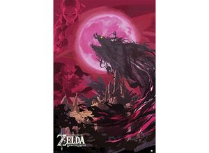 5050574342988 - - The Legend of Zelda Poster Breath Of The Wild Ganon Blood Moon Verheerung Ganon