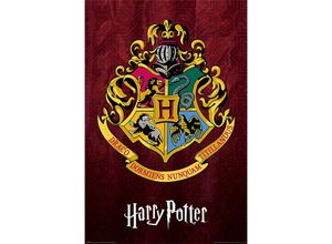 5050574343411 - - Harry Potter Poster Hogwarts School Crest Draco Dormiens Nunquam Titillandus