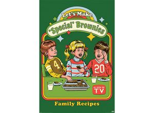 5050574345491 - - Steven Rhodes Poster Lets Make Special Brownies Family Recipes