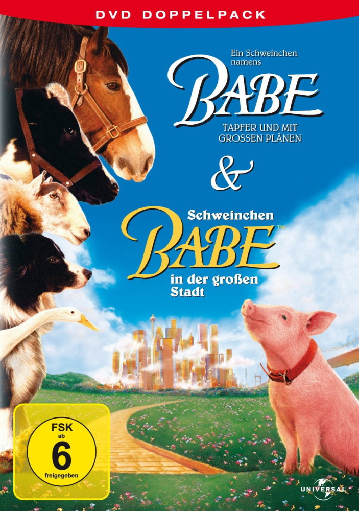 5050582233070 - Ein Schweinchen namens Babe & Schweinchen Babe in der grossen Stadt (DVD) 5050582233070 - Ein Schweinchen namens Babe & Schweinchen Babe in der grossen Stadt (DVD)