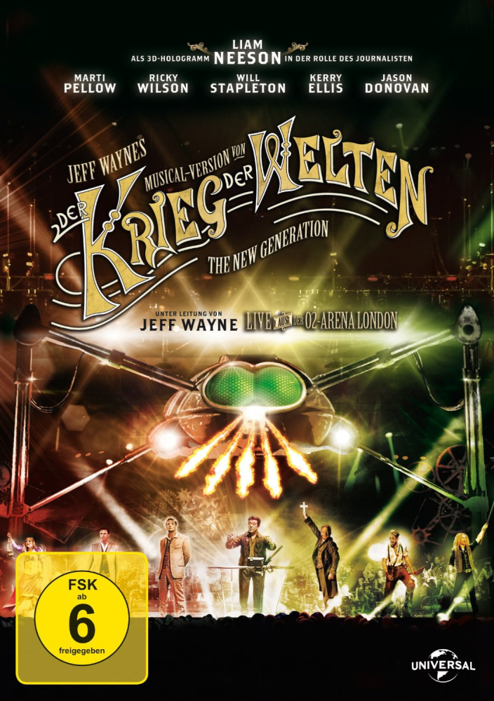 5050582968590 - Jeff Waynes Musical Version von der Krieg der Welten - the new generation