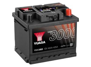 5050694029622 - SMF YBX3063 Autobatterie 45 Ah T1 Zellanlegung 0