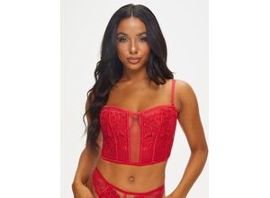 5050890665037 - Icon Non Pad Käfig-Korsett-Bustier - Rot