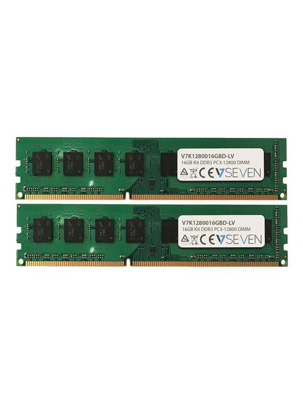 5050914992132 - RAM V7K1280016Gbd-Lv Dimm 1600 Mhz DDR3 16 GB (2 x 8GB)