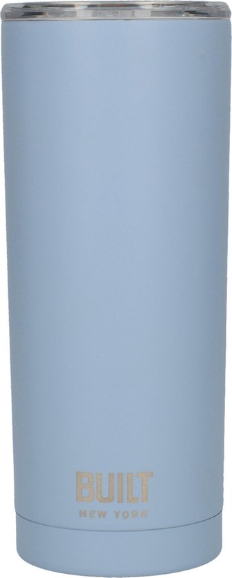 5050993321274 - Reisebecher 590 ml Edelstahl 19 cm Blau