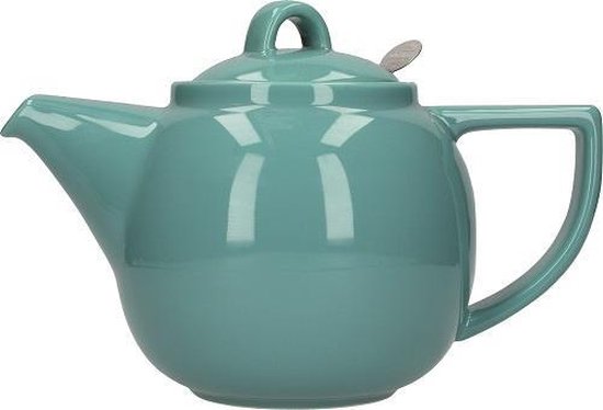 5050993355989 - Londoner Töpferei Teekanne Geo Filter 2 Tasse 500 Ml Keramik blau