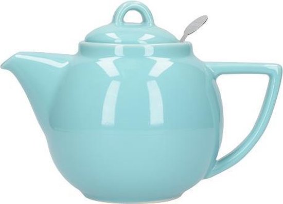 5050993355996 - Londoner Töpferei Teekanne Geo Filter 2 Tasse 500 Ml Keramik hellblau