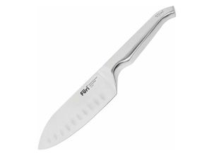 5051126871475 - Pro Santoku Allzweckmesser Küchenmesser komplett aus rostfreiem Edelstahl Obst- und Gemüsemesser mit ergonomischen Griff Schälmesser mit scharfer