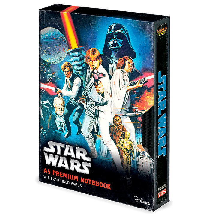 5051265729989 - Notizblock a5 Star Wars VHS premium 5051265729989 - Notizblock a5 Star Wars VHS premium