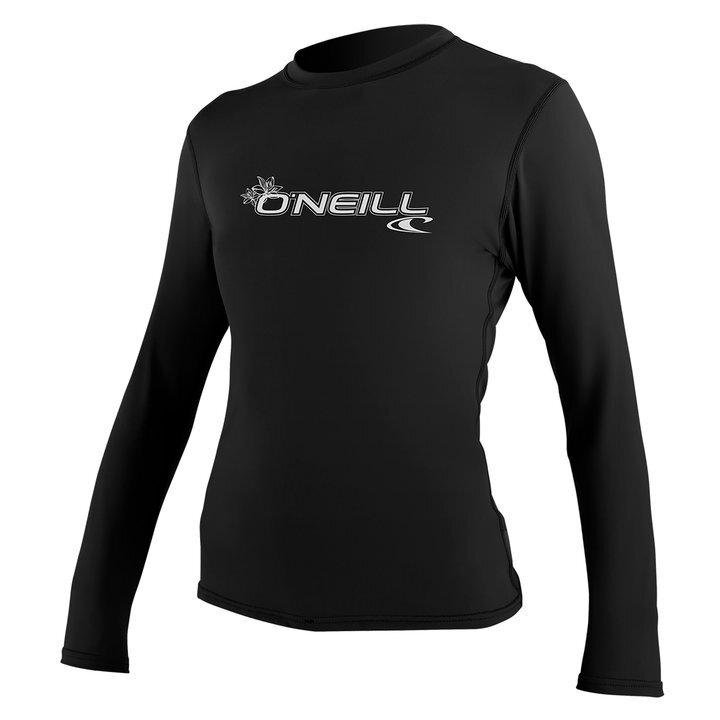5051678343307 - T-Shirt Langarm Damen ONeill Basic Skins Sun 5051678343307 - T-Shirt Langarm Damen ONeill Basic Skins Sun