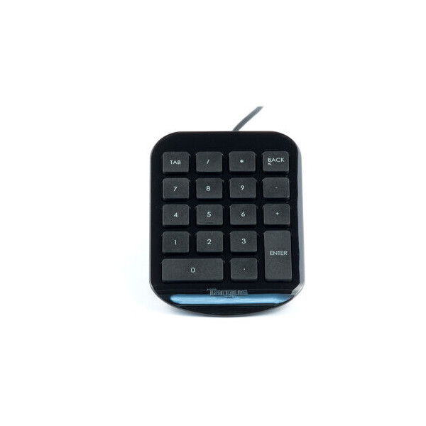 5051794002799 - Number Pad - Black Grey - Tastaturen - Englisch - Grau