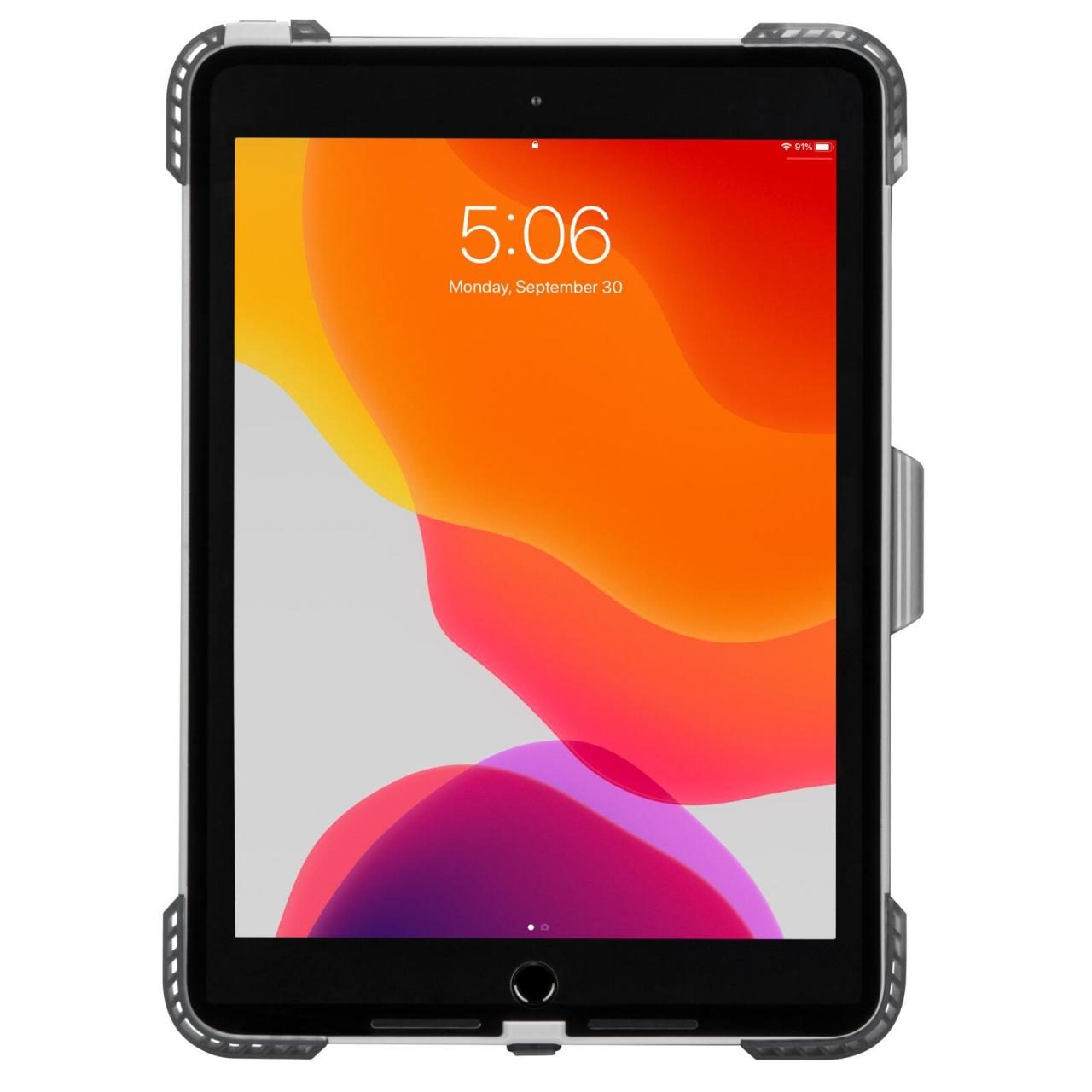 5051794029659 - SafePORT Rugged - Schutzhülle für Tablet - widerstandsfähig - Polycarbonat Thermoplastisches Polyurethan (TPU) - Grau - 102 - für Apple 102 iPad (7 Generation)