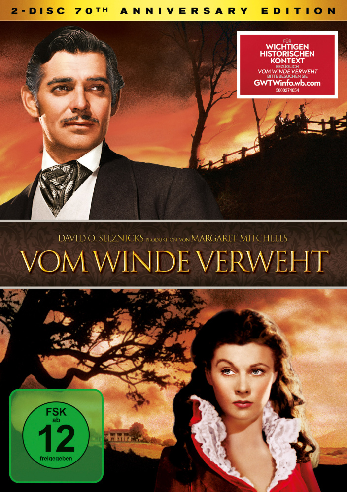 5051890011510 - Vom Winde verweht (DVD)