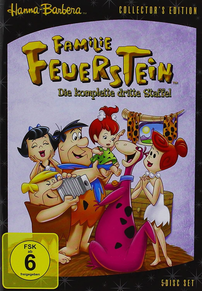 5051890275325 - - GEBRAUCHT Familie Feuerstein - Staffel 3 [Collectors Edition] [5 DVDs] - Preis vom 25112023 060605 h