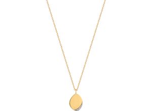 5052469008856 - ANIA HAIE Damen Kette mit Anhänger 585er Gelbgold 5 Diamanten zus ca 0018 Karat gold 50