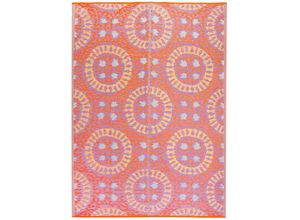 5052715125849 - Outdoor-Teppich BOHO BRIGHT (120x180) in orange