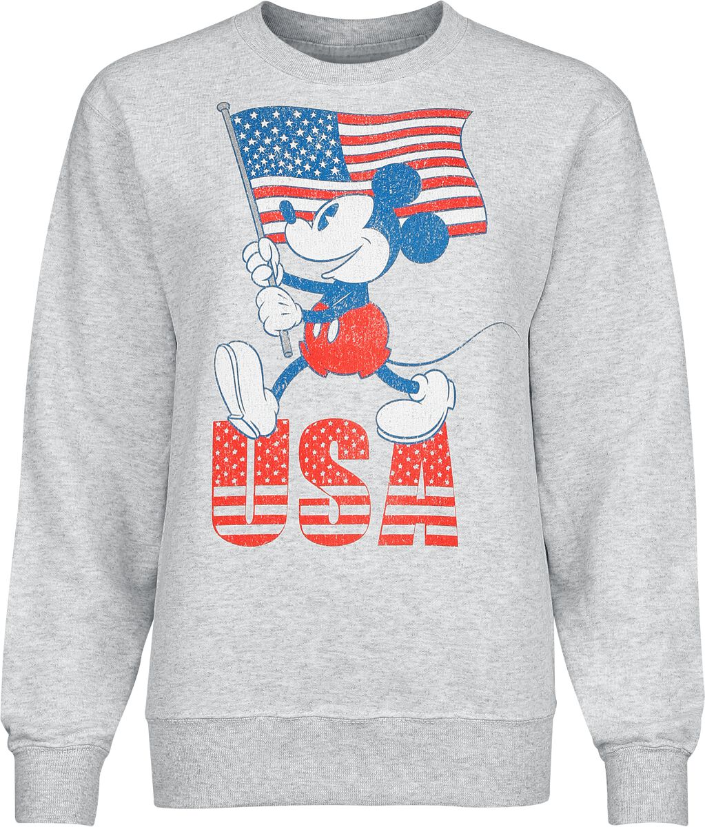 5052777782424 - USA Sweatshirt hellgrau meliert in M