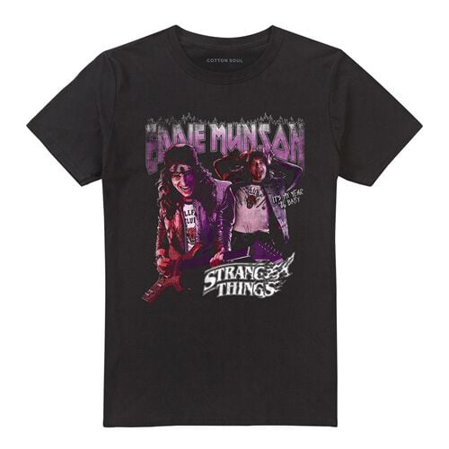 5052777831405 - Eddie Munson Homage 86 T-Shirt schwarz in L